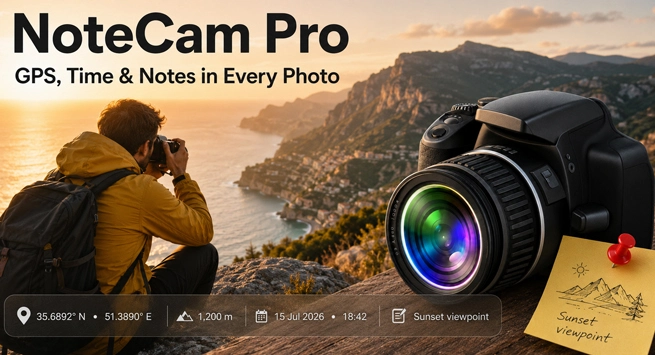 NoteCam Pro App