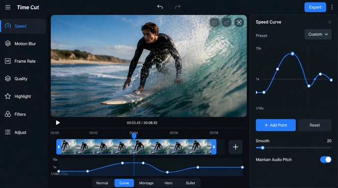 Time Cut Screenshot app