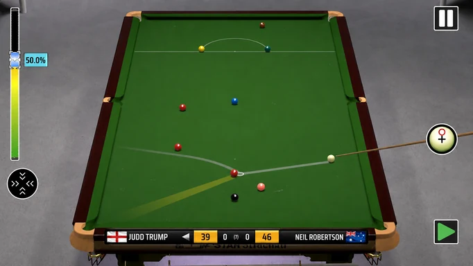 wst snooker gamplay screenshot