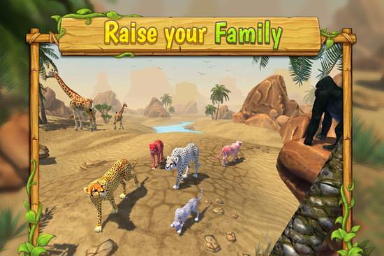 Cheetah Family Sim apk mod android