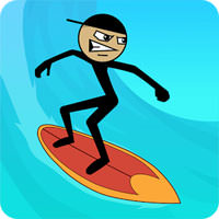 Stickman Surfer 1.0 Apk + Mod icon
